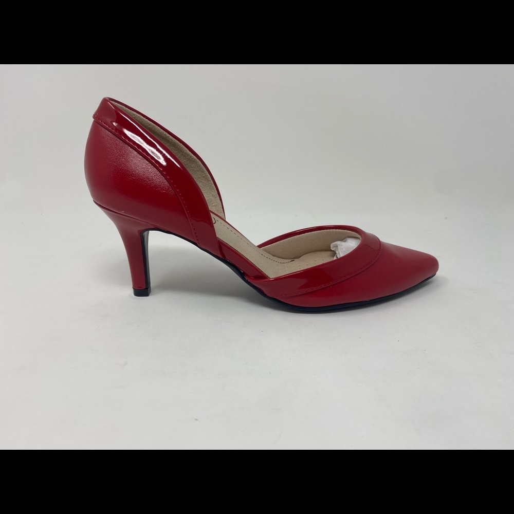 Lifestride Women’s Saldana Pump, Fire Red